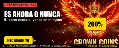 ¡Ahora o Nunca, Ganá Ya! banner
