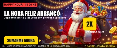 Disfrutá Nuestra Hora Feliz banner
